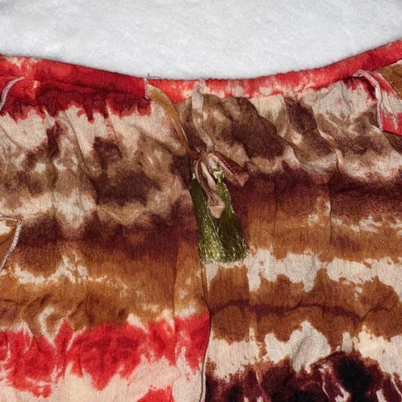 - Living Doll boho tie dye shorts XL EUC - Picture 2 of 4